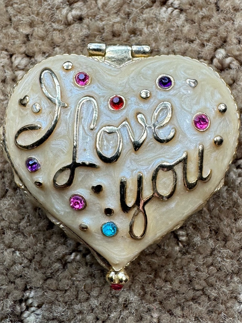 Monet “I love you “ little box